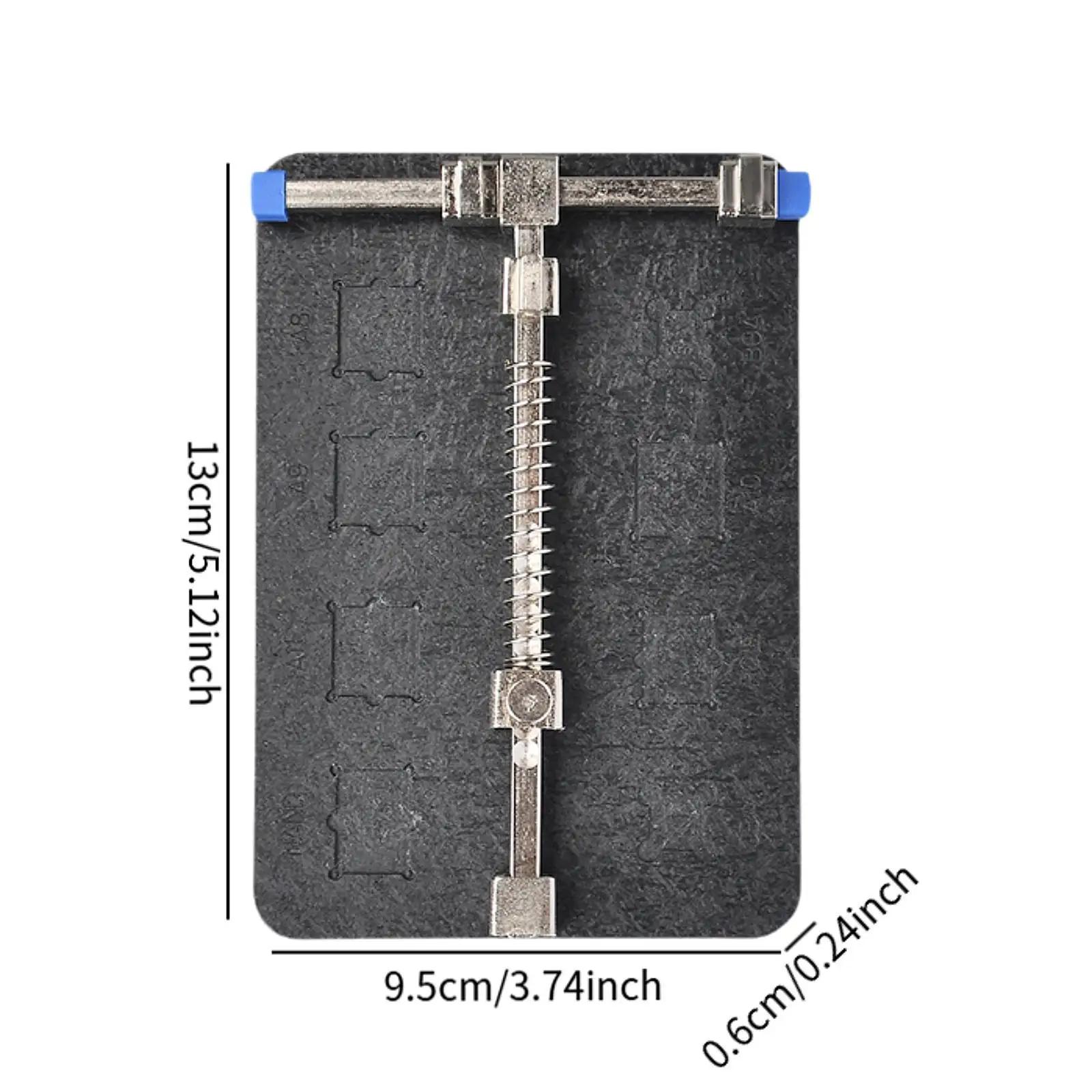 Dispositivo di riparazione del telefono Rack ausiliario con morsetto di fissaggio per saldatura elettronico universale robusto per circuiti stampati a molla