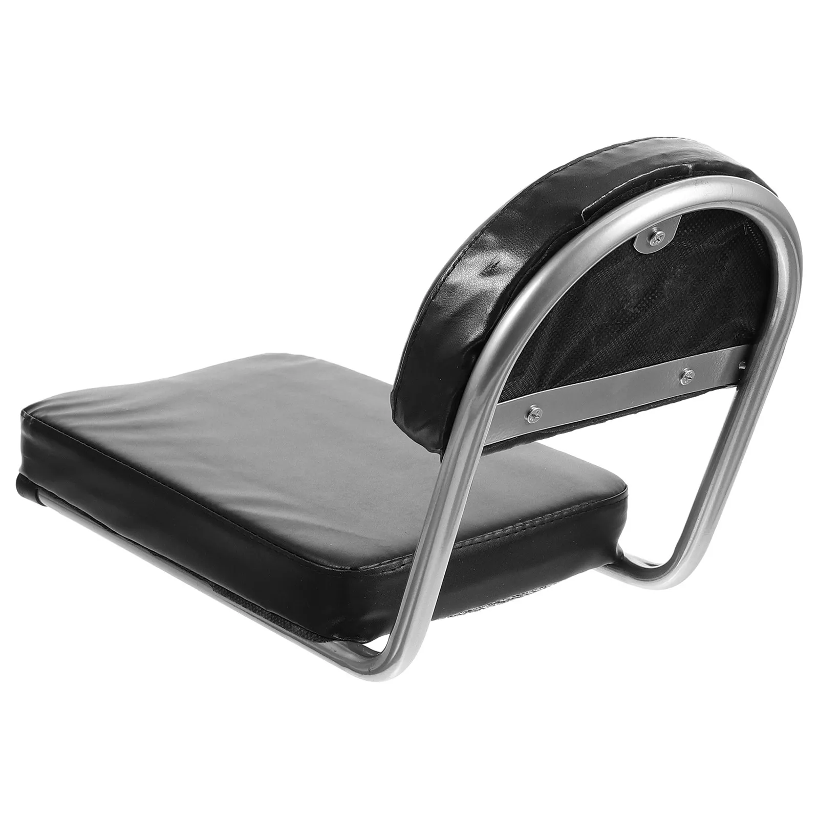 Premium Metal Bike Rear Seat Cushion for Adult Passenger Mounting on Rear Rack Wide Compatibility Mountain Road Folding