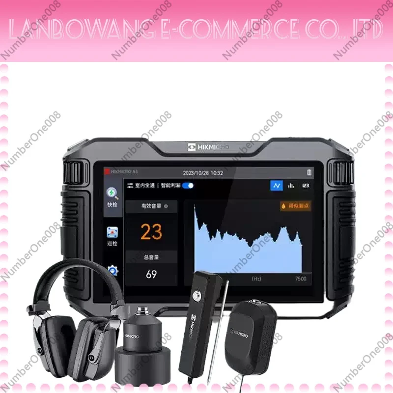 A5 Intelligent Water Leak Detector High Precision Floor Heating Home Pipe Tester