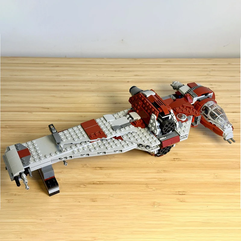 524 stücke MOC Stern teig B-Wing Mark II Starfighter Modell Flugzeug Modulare Design Bildung Modell Gebäude diy Blöcke Spielzeug geschenk