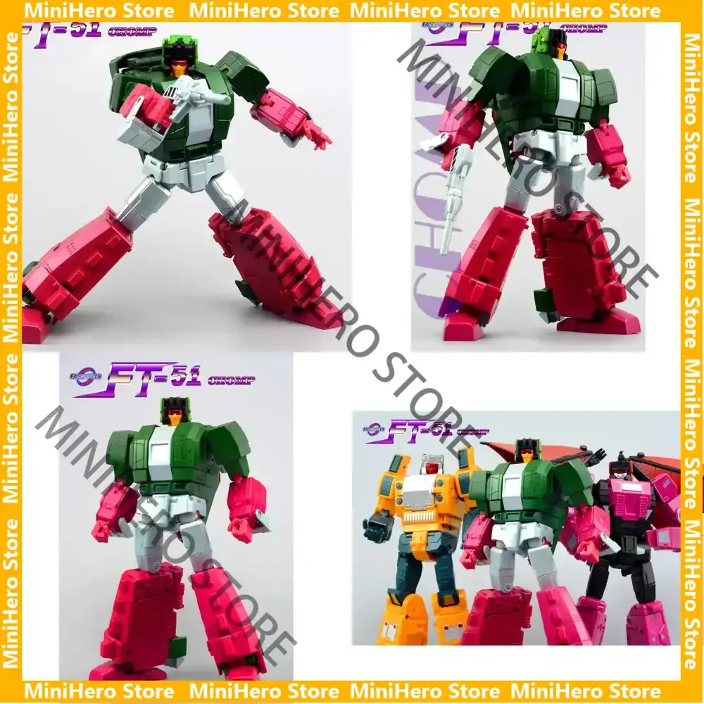 

In Stock Original Transformers Chomp Headmasters Skullcruncher G1 MP Overlord 12.5cm PVC ABS Action Figure