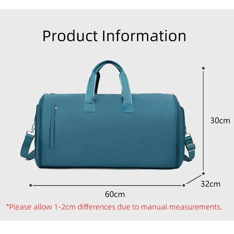 جديد الملابس حقيبة سفر رياضة حقائب رياضية للرجال Bolsas De Viaje اللياقة البدنية واق من المطر حقيبة يد للتحويل الأعمال المدرب حمل حقيبة النساء