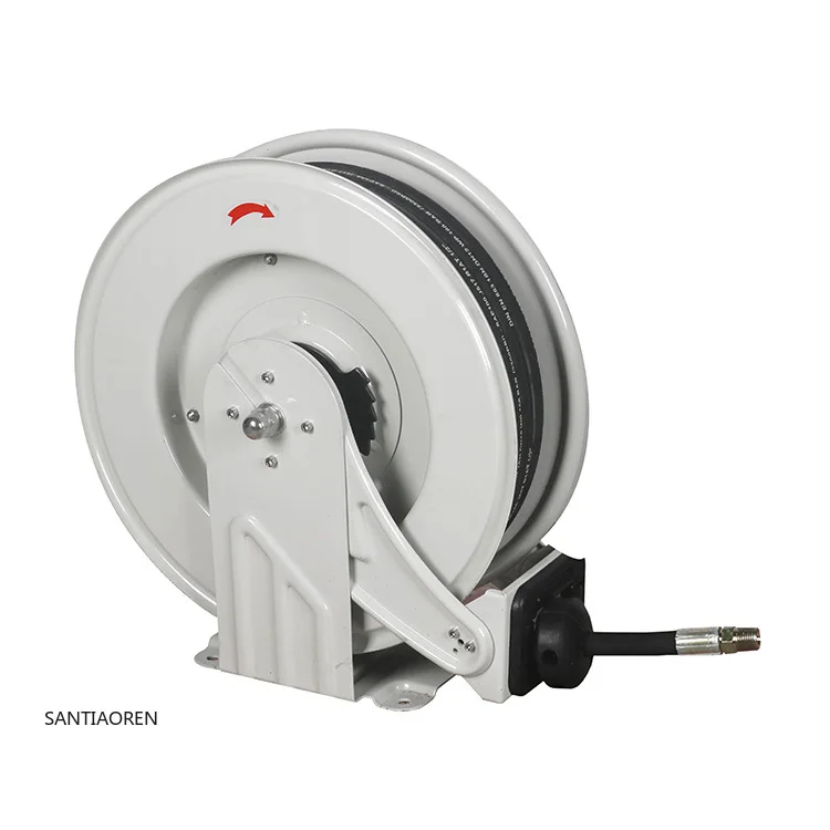 

2025China Hose Reel High Quality Industrial Automatic Hose Reel with Fuel Nozzle