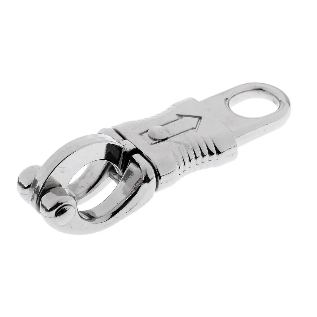 Heavy Duty 100mm/3.9' Zinc Alloy Equestrian Panic Hook/ Quick Release Clip For  Reins & Equestrian Use