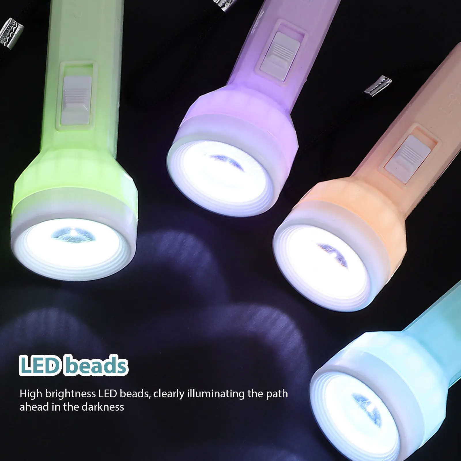 12Pcs LED Flashlight Small Torch Light Waterproof Compact Design Bright Beam Adjustable Modes for Travel Outdoor Adventures view 6