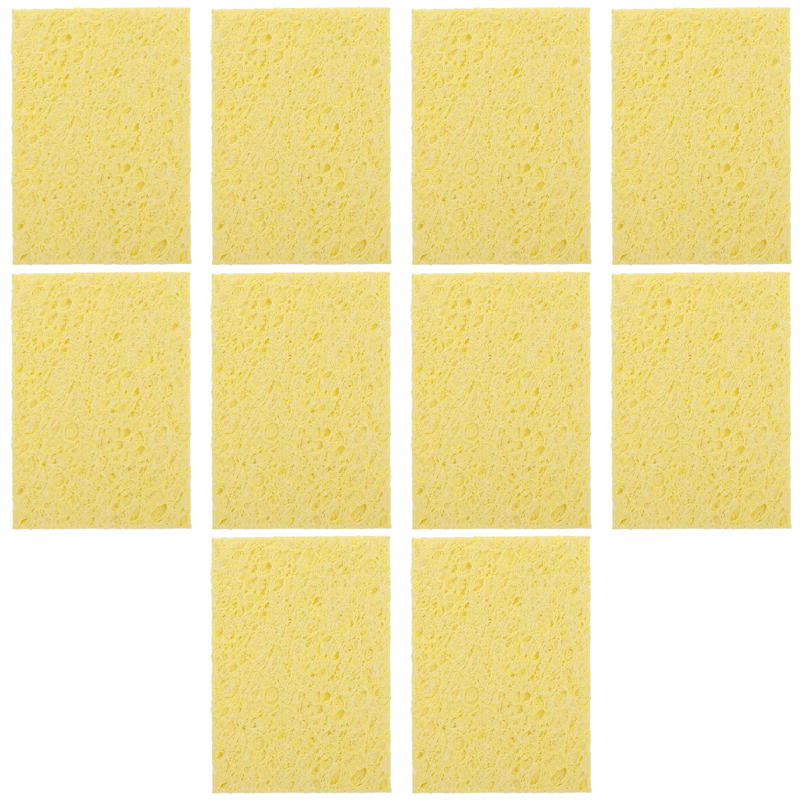 

10pcs Soldering Sponge Cleaning Welding Head Iron Tip Tin Cleaner Durable Lightweight Anti Scald High Temperature Resistant