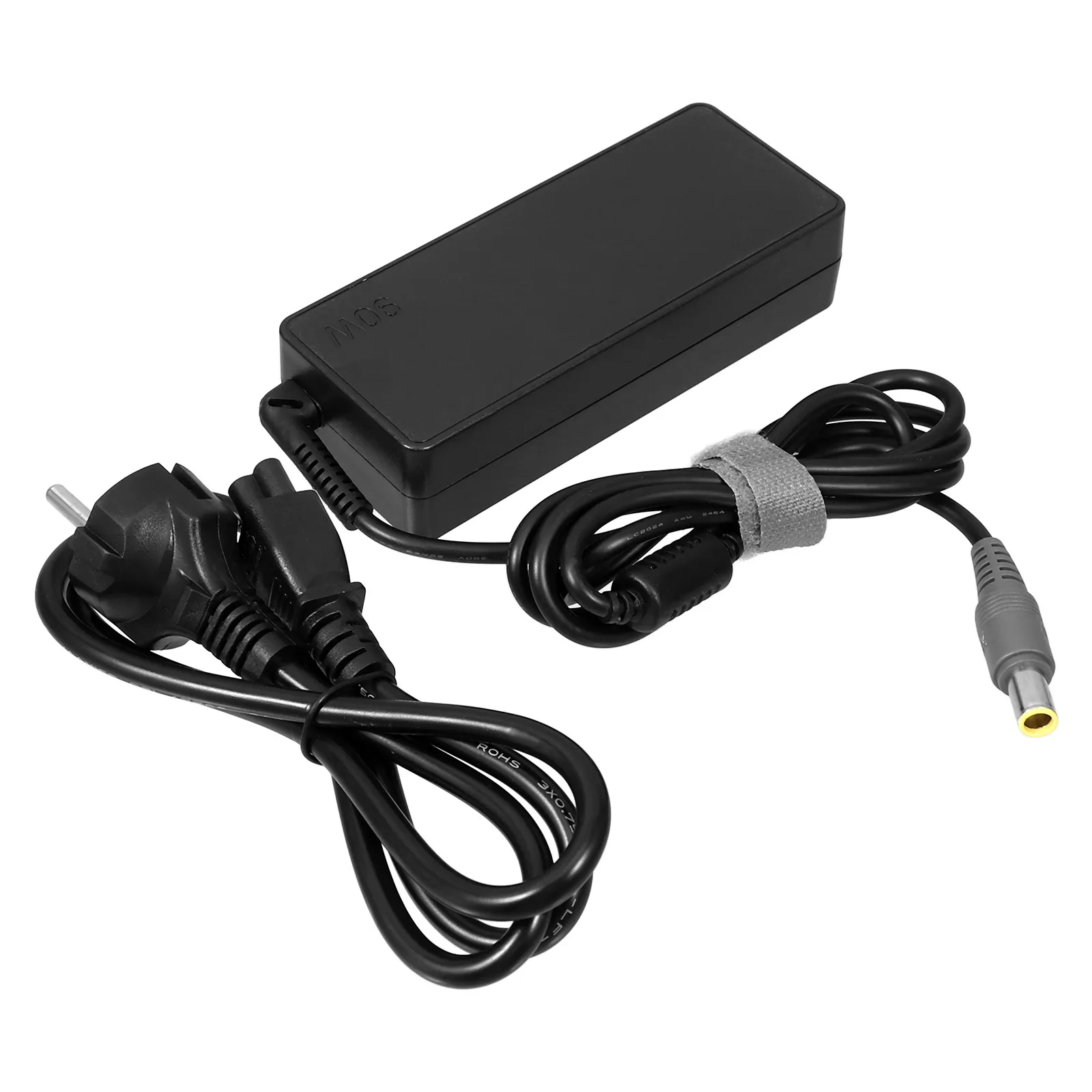 

20V 4 5A Laptop Power Adapter Black Computer Oxidation Resistant Copper Connector Compatible Stable Current