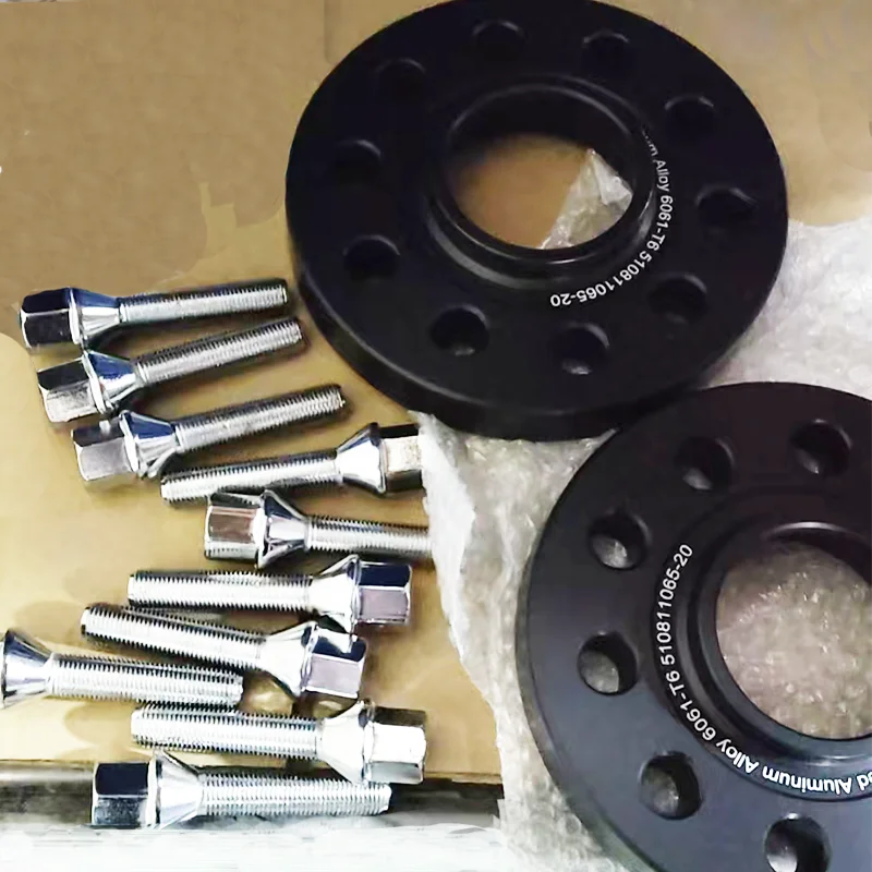 2PC 20mm 10홀 5x108 CB 65.1 조정 가능한 휠 스페이서 심스 나사산 12*1.25 푸조: 3008용. 5008 (2017 - 2024). 508. 407. 607 썸네일 7