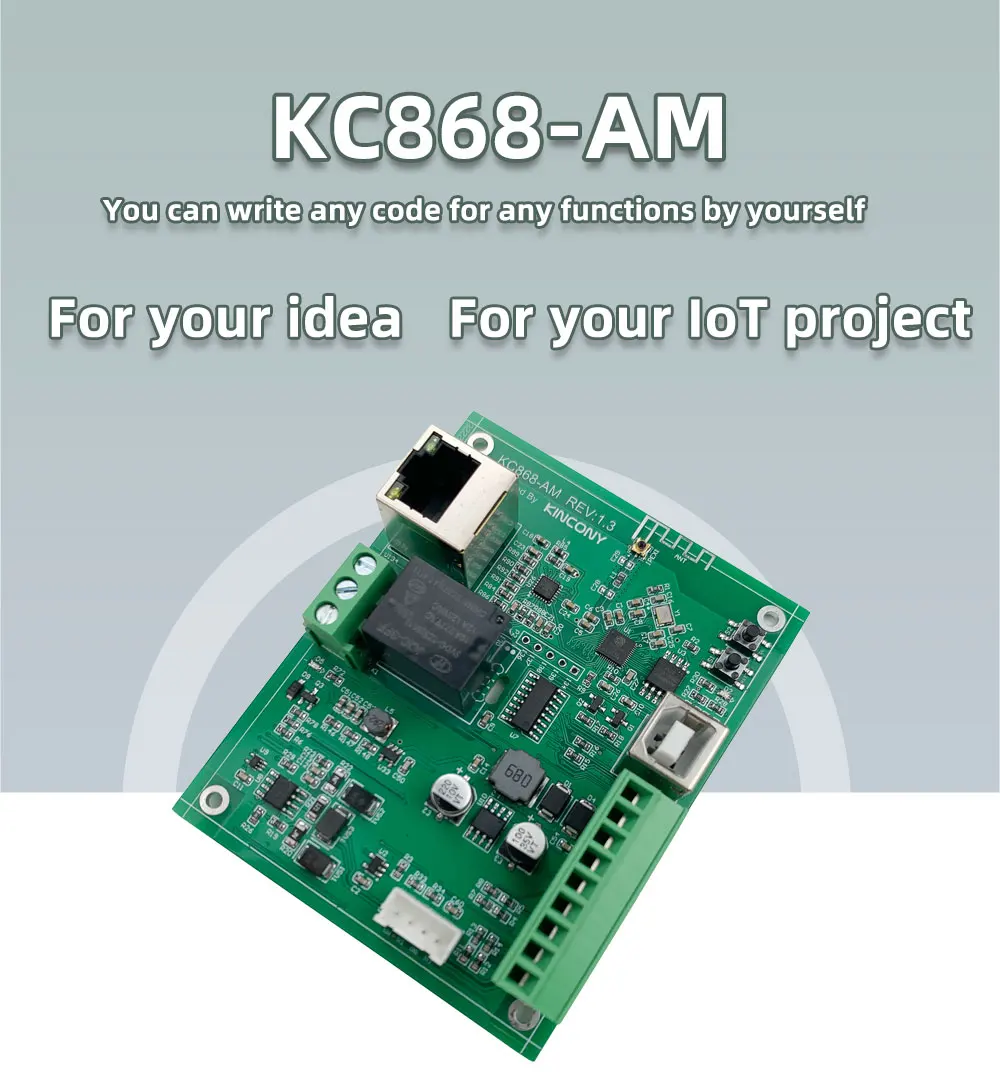 Kincony KC868-AM esp32 with relay IO EXPANSION BOARD ESP32 module and many free GPIOs for home