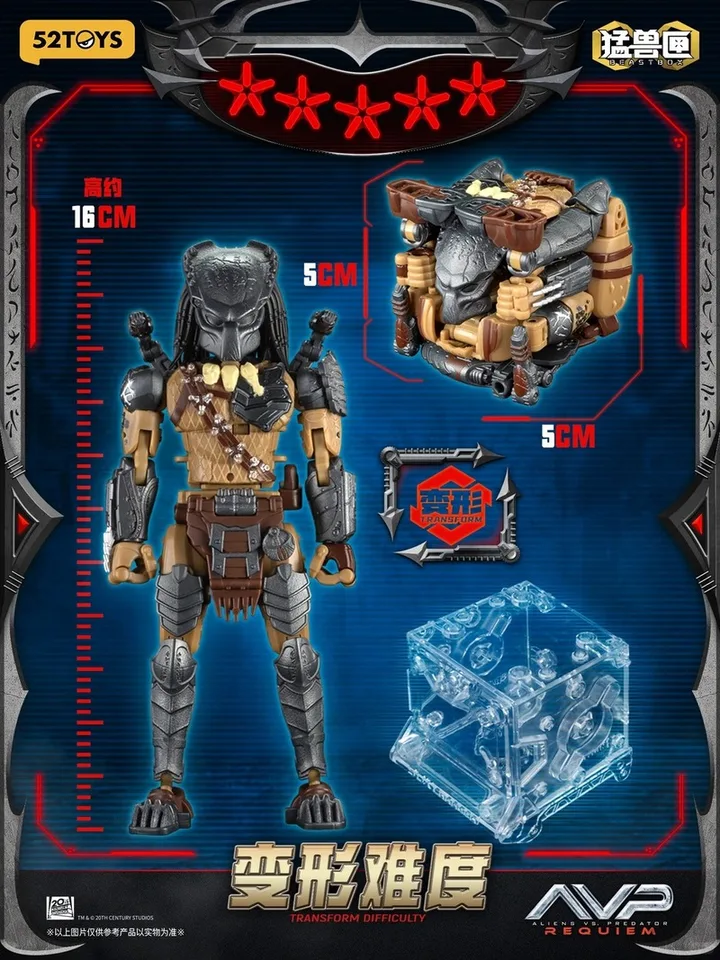 52TOYS Wolf Predator Beastbox Infinite Series IB 17 Avp Requiem
