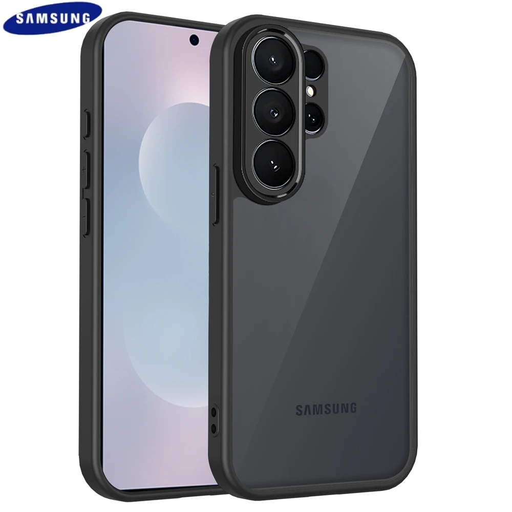 Rüstung stoßfeste klare Hülle für Samsung Galaxy S26 S25 S24 S23 S22 Ultra Plus FE Edge A56 A36 A55 A54 A53 A14 A35 A34 A16 Cover