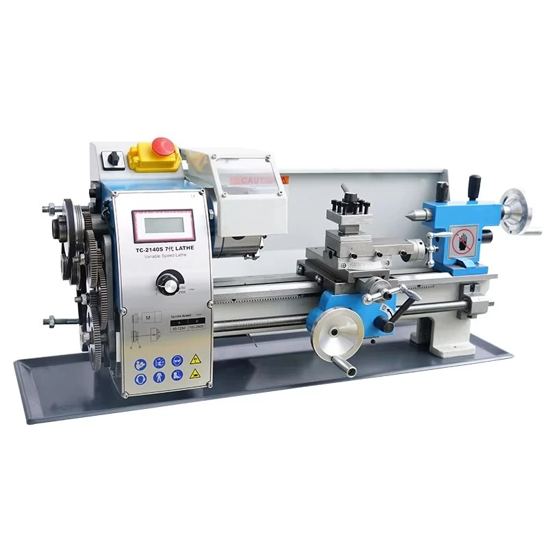 

2140S 900W Brushless Manual Metal Lathe Machine | Low Price Benchtop High Precision Mini Lathe DIY/Hobby/Small Workshop