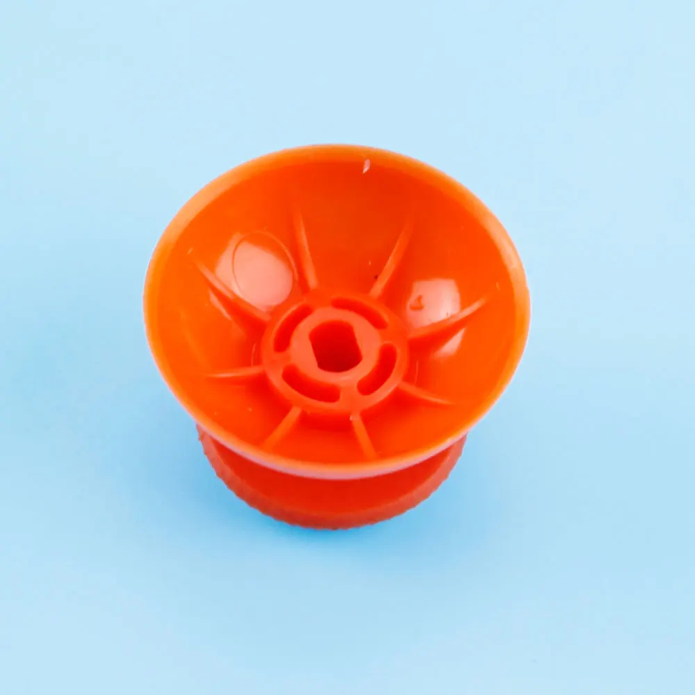 1 Satz für ps5 Controller 3d analoge Pilz abdeckung Daumen Joystick Abdeckung mit betontem Ring Kunststoff teil – Detail 3