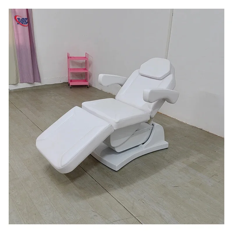 Modern Electric Massage Spa Bed for Salon & Gym Use Height Adjustable Beauty Bed with 3 Motor Commercial Grade