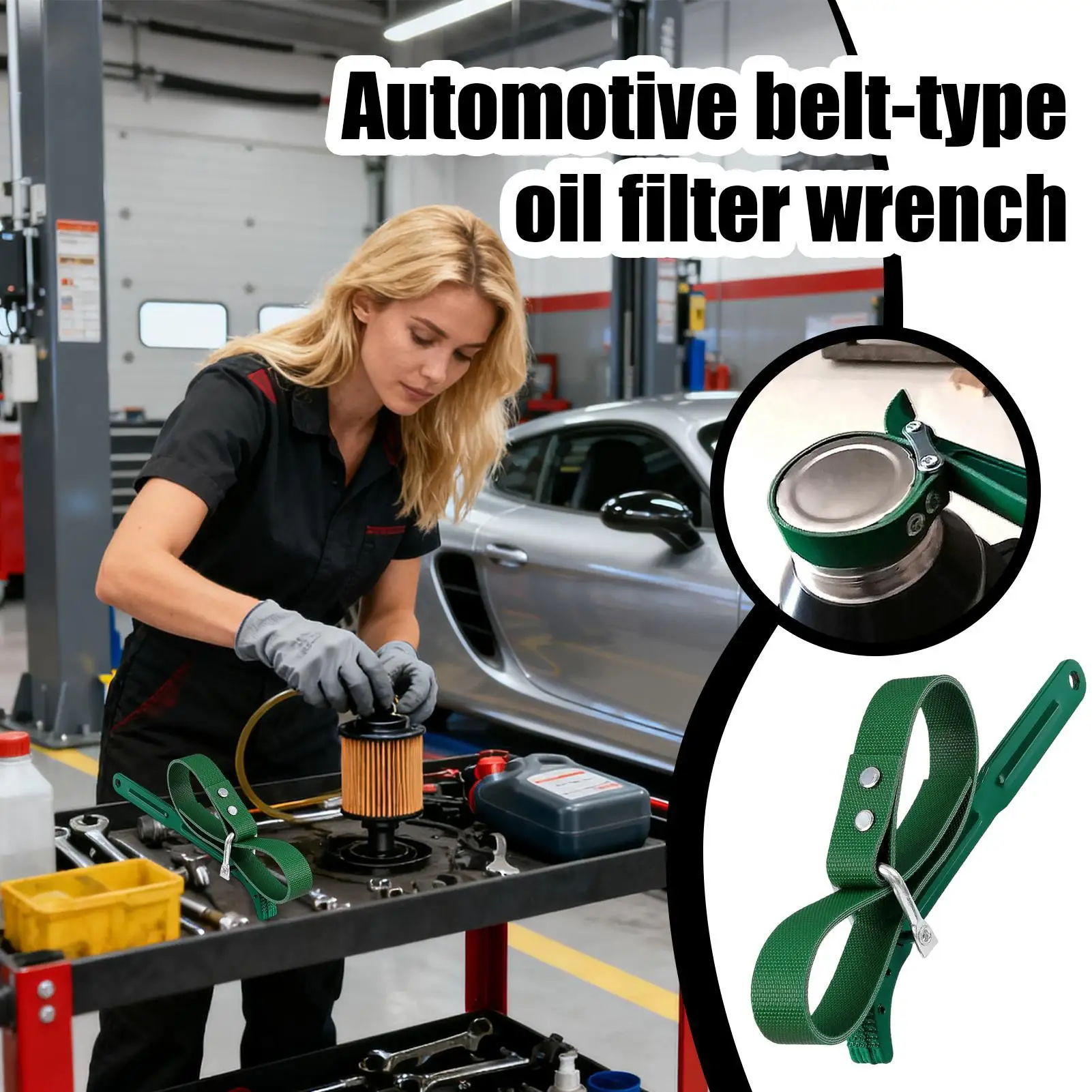 فلتر زيت وجع حزام من نوع المفك قابل للتعديل فلتر زيت السيارة أداة إزالة الصواميل للدراجات النارية إصلاح السيارات المنزل داخلي في الهواء الطلق #2