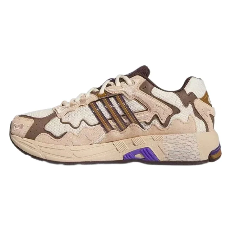 adidas Bad Bunny Unisex Brown Beige Gray Low-top Sneakers, Versatile Durable Casual Running Shoes ID0780