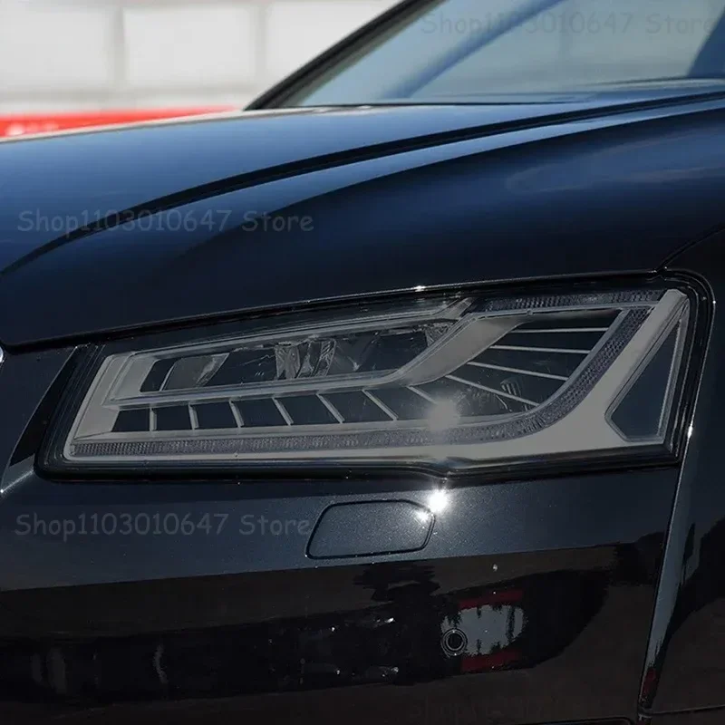 

Для Audi A3 8V A4 B8 B9 A5 A6 C8 A7 A8 D4 TT E-tron R8 TPU Автомобильные внешние фары Защитная пленка от царапин Виниловая пленка