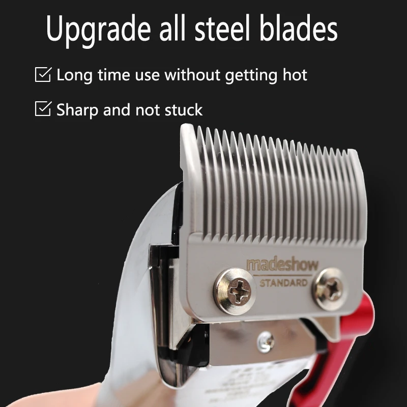 MADESHOW M5 プロ用電動バリカン 1台 Madeshow M5 M6 Professional Cordless Hair Clipper Men's Barber