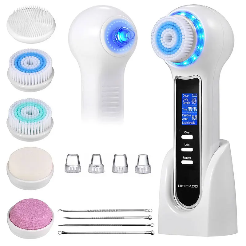 Beauty Electric Exfoliating Spin Cleanser Device Waterproof Deep Cleaning Facial Cleansing Brush