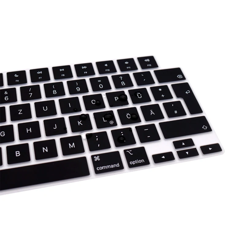 Ultra-thin German silicone Keyboard Cover For New Pro 14 Inch 2021 M1 A2442/ Pro 16 Inch 2021 M1 Max A2485