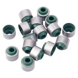 AHL 16PCS motorcycle 100% Brand New Spiracle Valve Stem Oil Seal For YAMAHA YZFR6 YZFR6S YZF-R6 YZF-R6S YZFR600 1999-2002