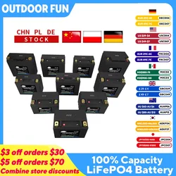 Batteria moto 12V LiFePO4 4Ah 7AH 9Ah litio ferro fosfato integrato BMS CCA 260A 350A 450A 520A 620A per scooter ATV UTV
