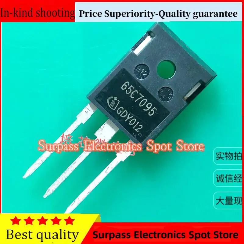 50PCS-100PCS  IPW65R095C7 65C7095  MOS TO247 650V 24A Price Superiority-Quality guarantee