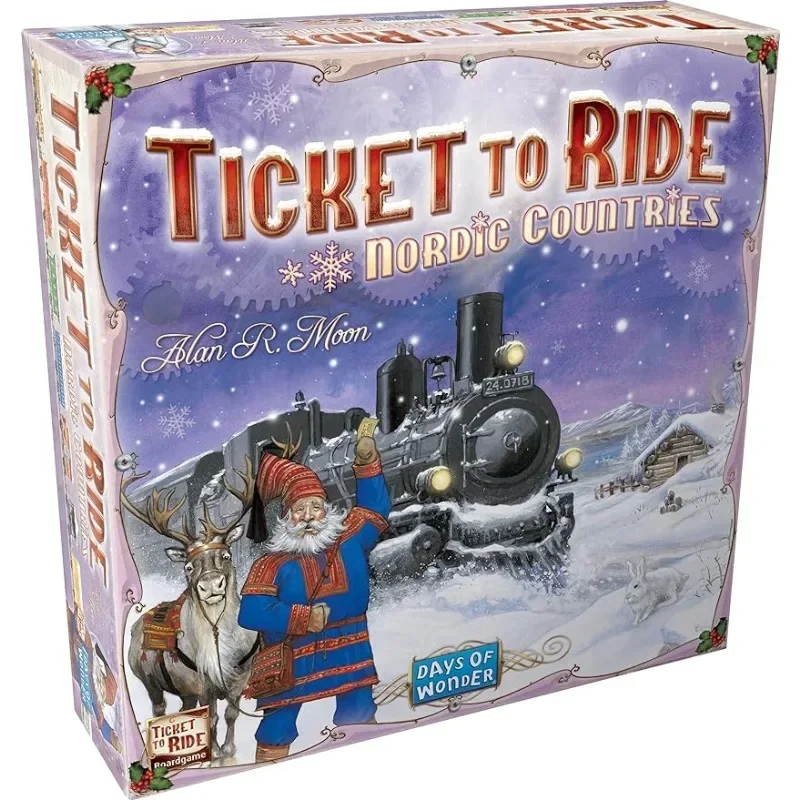 Ticket To Ride Series Euro First Journey USA giochi da tavolo English Family Friends Party Play Cards Game Plot Collection Toys Gifts