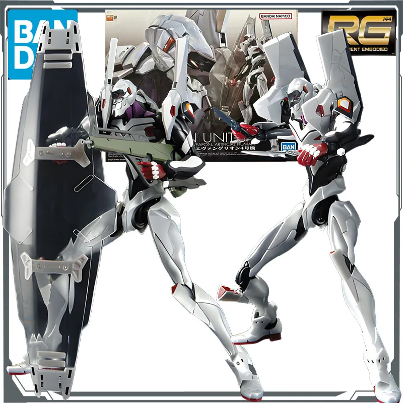 

Bandai Original MODEL KIT GUNDAM RG EVANGELION UNIT - 04 1/144 Anime Action Figure Assembly Model Toys Model Gifts for Boys