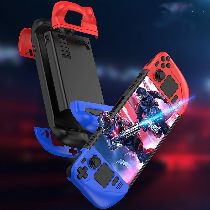 Suitable for Steam Deck Game Console Protective Sleeve Fashion Collision Heat Dissipation Anti-drop Case