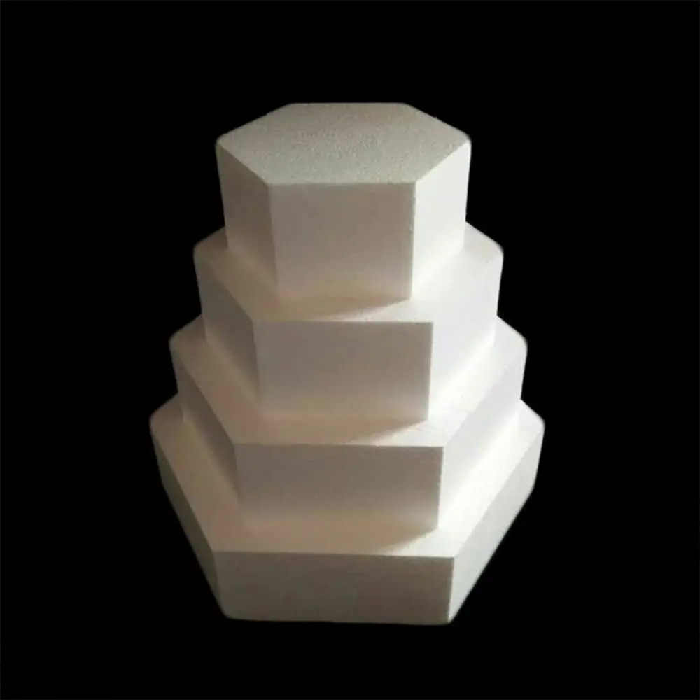 DIY Bakeware Sugarcraft Polystyrene Foam Cake Mould Baking Mold Cake Dummy Practice Model