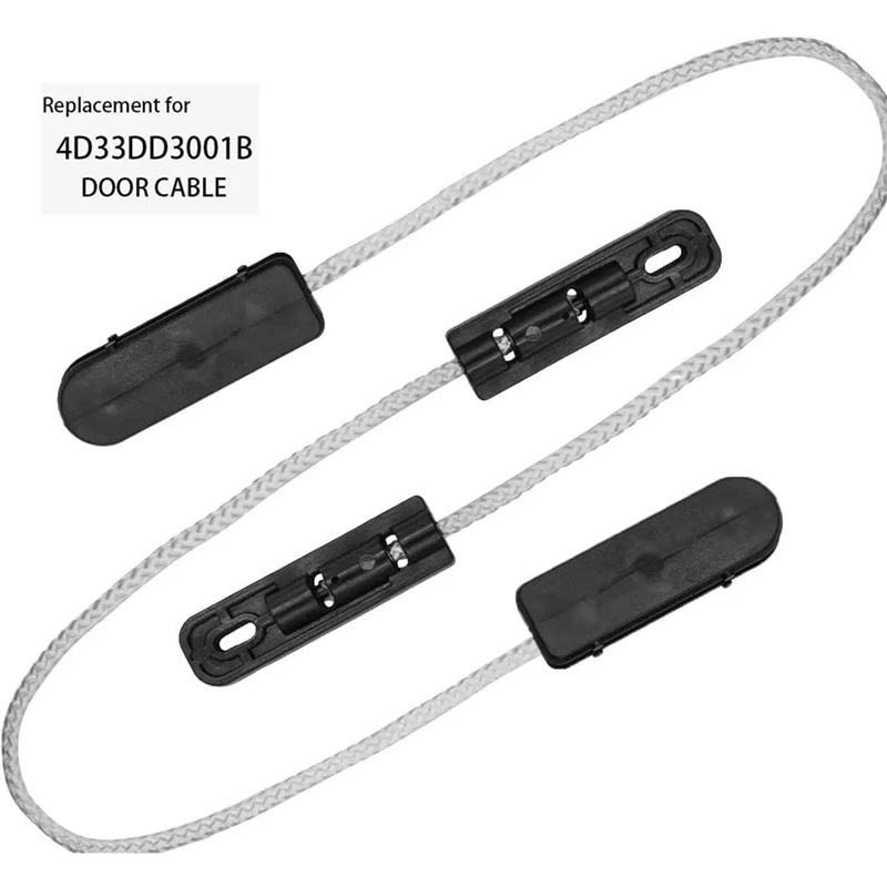 ABAE-Cable de bisagra de puerta para lavavajillas-4933DD3001B,4933DD3001A, paquete de 2 se adapta a la mayoría de los lavavajillas