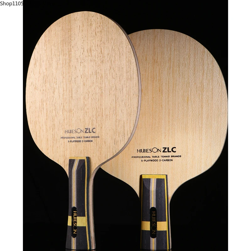 Table Tennis Rackets Base Plate 5-Layer Pure Wood 2-Layer  Fiber Professional Training Racket