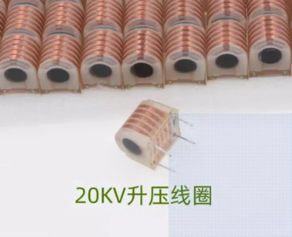 5Pcs 20KV High Voltage Ignition Coil Step-up Boost Transformer Coil for Electronic Ignition Module
