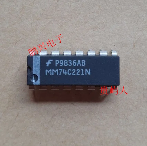 

10PCS MM74C221N IC DIP-16