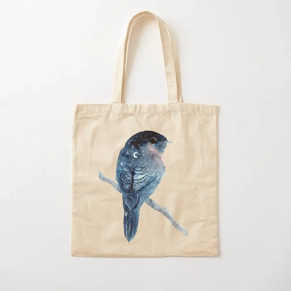 

Galaxy Moon Bird Tote Bag Canvas bag Lady bags shopper bag women canvas personalized tote