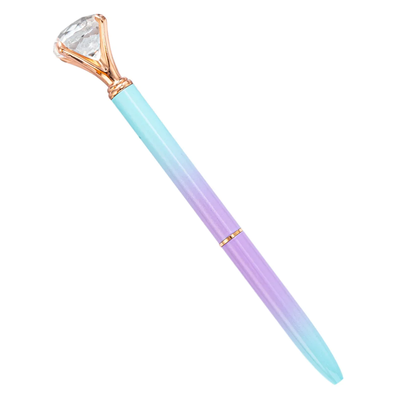 

30PCS Office Stationery Gifts, Metal Crystal Pens, Gradient Diamond Pens