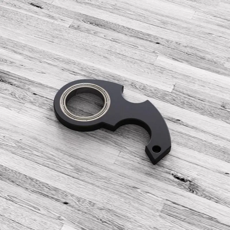 Creatieve Sleutelhanger Fidget Spinner Angst Stress Reliëf Speelgoed Draaien Cool Sleutelhanger Verlichten Verveling Verjaardagscadeau Voor Volwassenen Kinderen