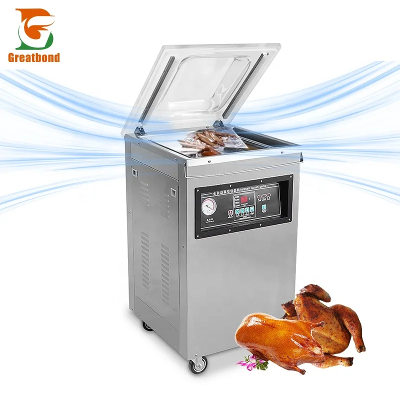 Dz-400 China Factory 1 Year Warranty Vertical Type Sealing Grain Seafood Fish Beef Best Selling Electric Vacuum Packing Machines