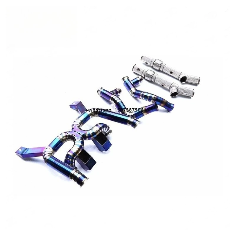 Performance Full Set Exhaust Downpip Catback System for Murcielago LP640 Exhaust