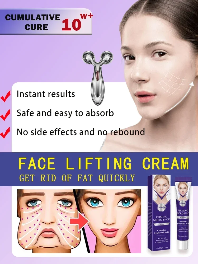 Double chin removal V lift