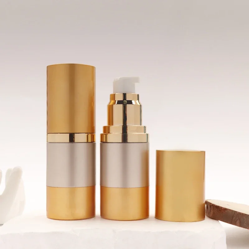 1 stücke 15 ML Airless Vakuum Flasche Leere Airless Kosmetik Leere Pumpe Flasche Pumpe Kunststoff Verarbeitung Bequeme Reise Flasche