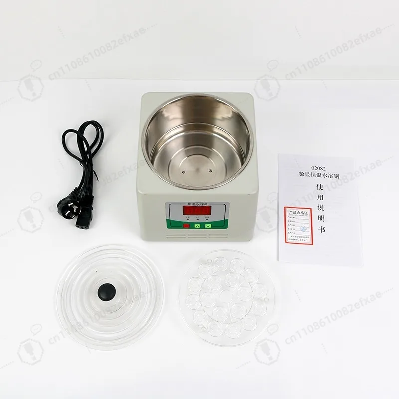 Dental Lab Constant Temperature Water Bath Pot, Microcomputer Controlled Heating Boiling Bath Equipment for Dental Technician