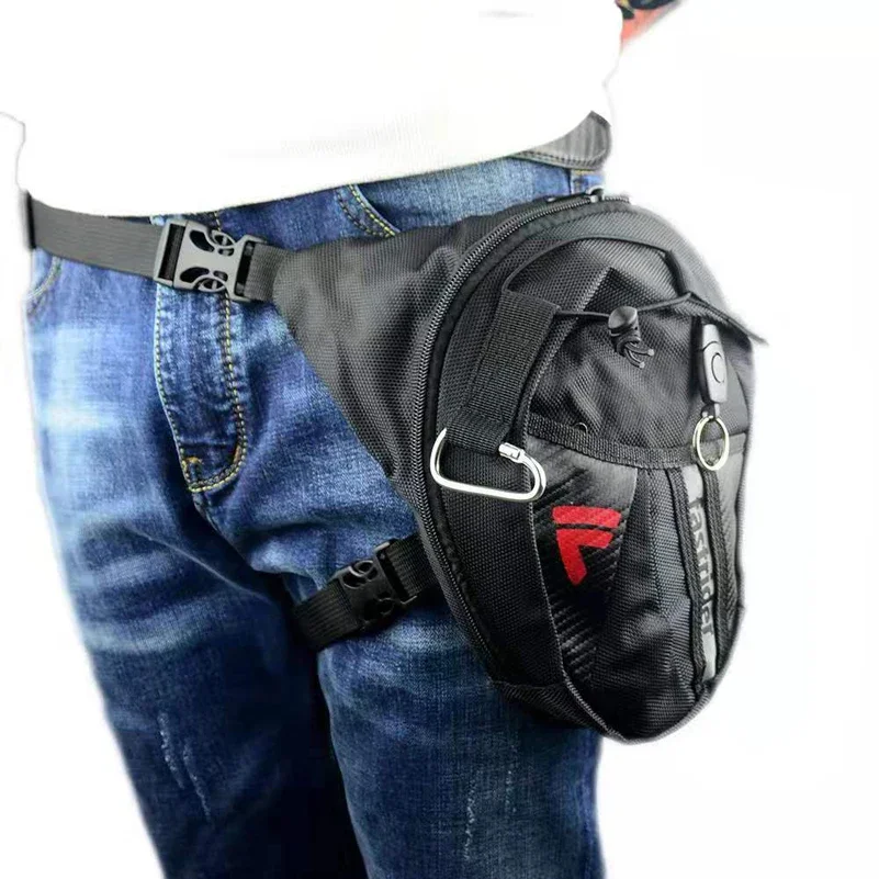 Waterproof Thigh Bag Men Waist Pack Pouch Femail Riding Waist Hip Motorcycle Leg Bag for motorcycle cyclist outdoors Universal
