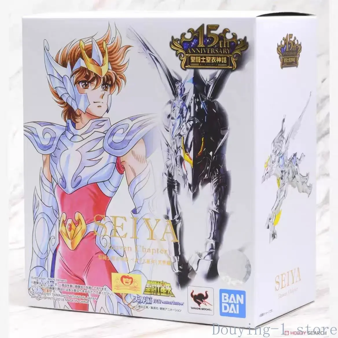 

In Stock Original Bandai Saint Seiya EX Saint Cloth Myth 15th Anniversary Pegasus Action Figure Toy Gift