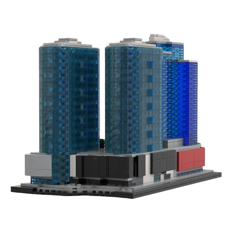 

MOC строительные блоки игрушка "Зилата" набор строительных моделей из 2058 предметов - креативный сборный набор игрушек для украшения, подходит в виде головы