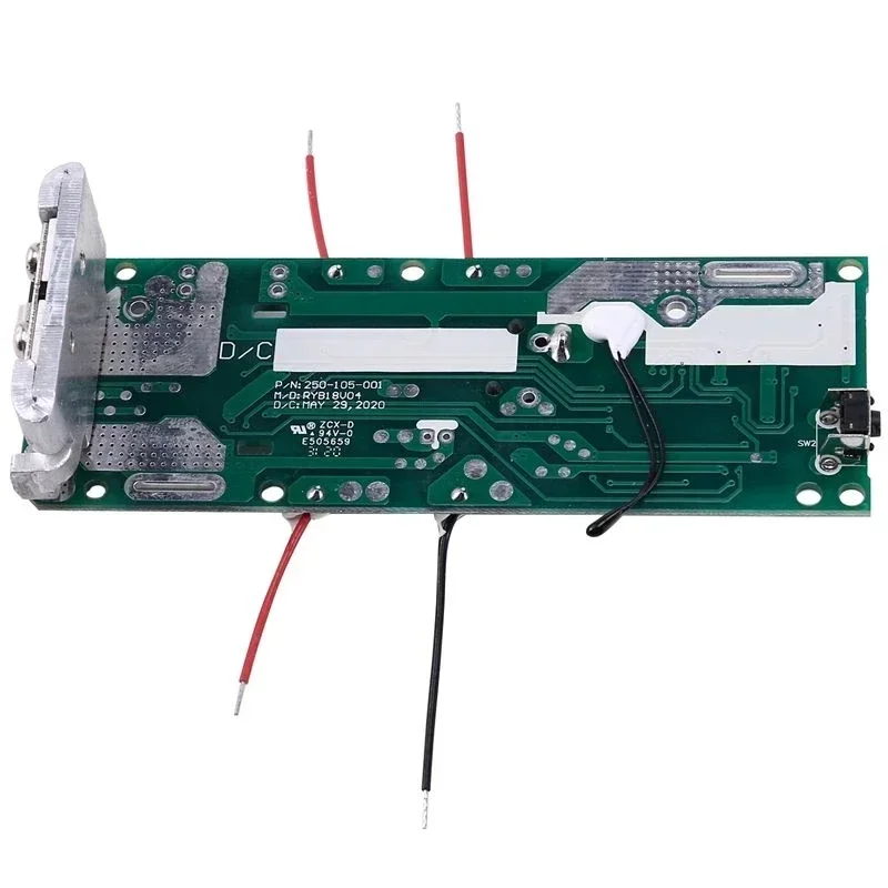 Imagem -06 - Placa de Circuito de Proteção de Carregamento de Bateria de Íon-lítio Pcb para 18v P108 Rb18l40 Herramientas Ferramentas Multímetro Multitool