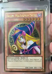 Yugioh KONAMI Duel Monsters PGLD-EN033 ciemnego magika dziewczyna złota rzadka angielska kolekcja TCG karta miętowa