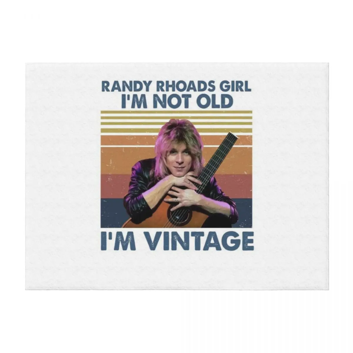 

Randy Rhoads im not old. Throw Blanket blankets and throws Decorative Sofa Plaid For Baby Blankets