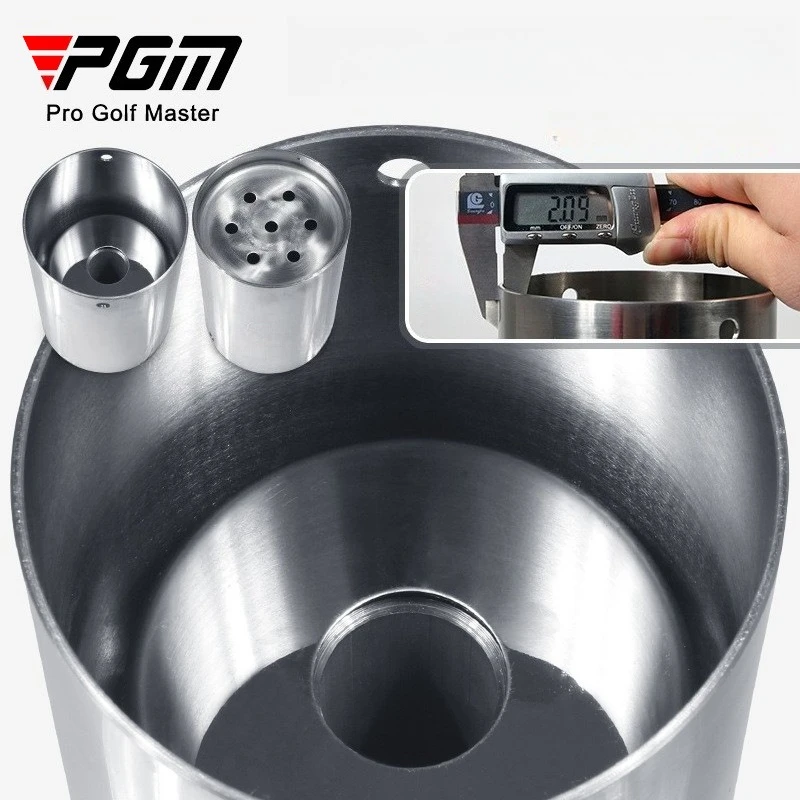 

Чашка PGM Golf 304 с зеленым отверстием из нержавеющей стали, диаметр 11 см, глубина 15 см DB009